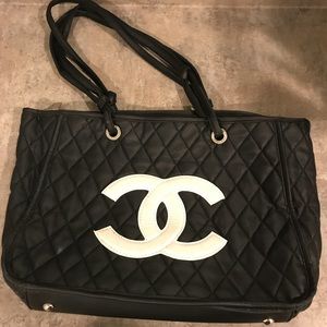 Black Chanel bag